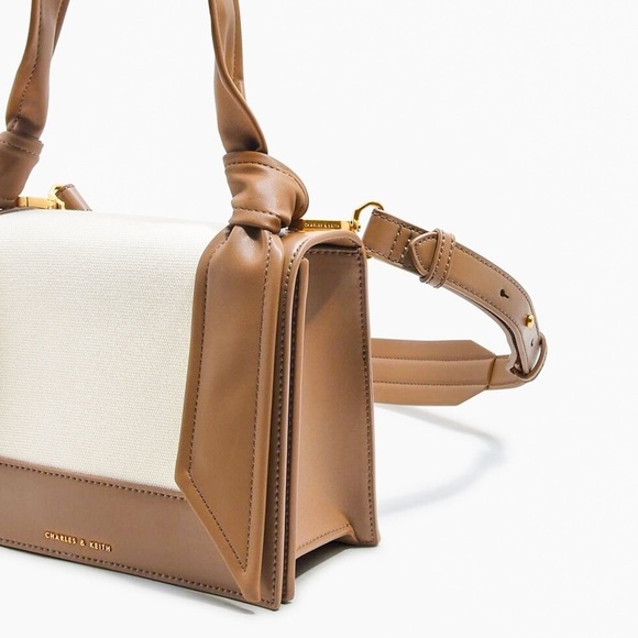 Charles & Keith Knotted Strap shoulder Crossbody bag - Picture 3 of 16